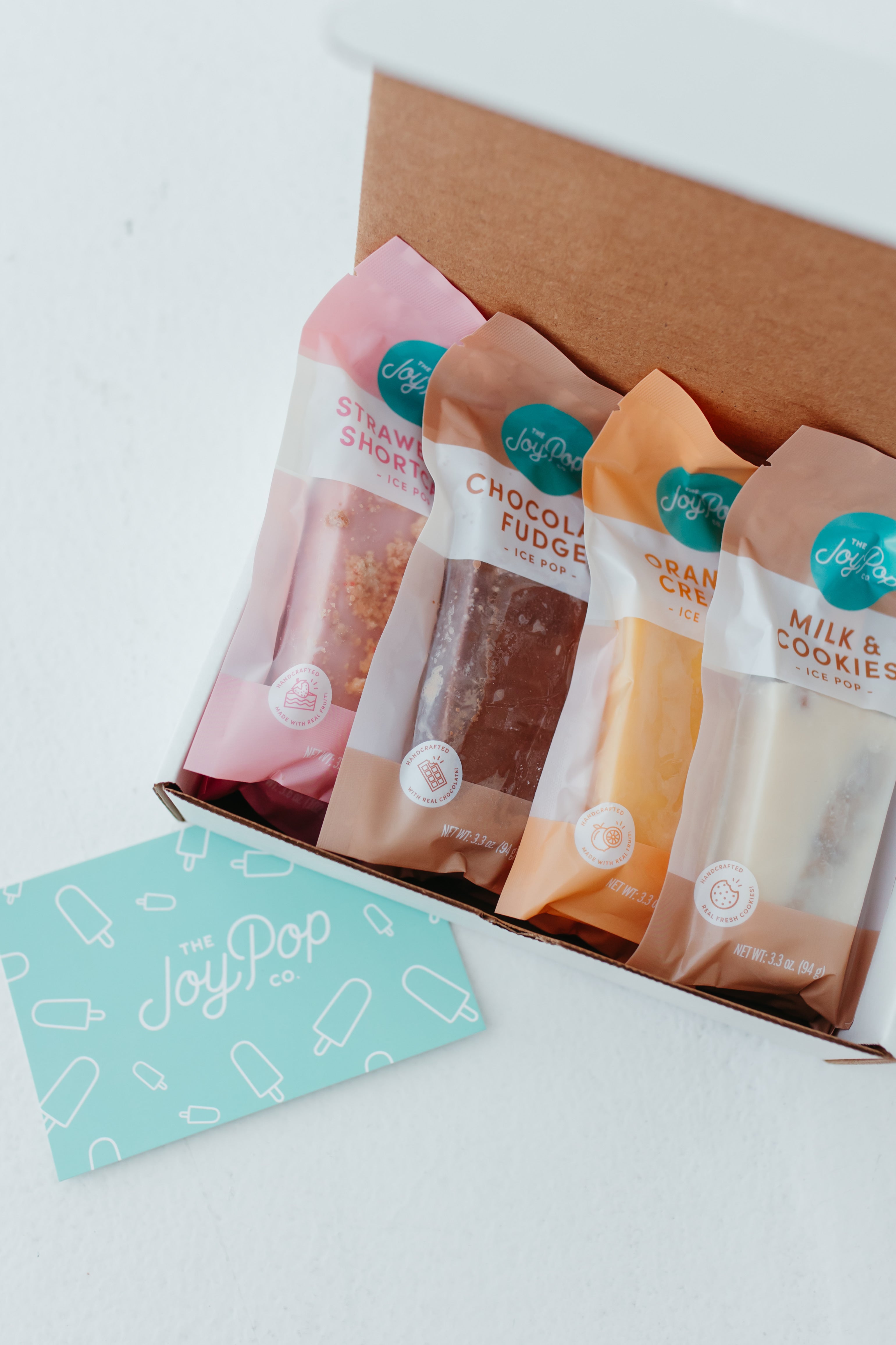 The Creamy 8-Pack of Frozen Pops by The Joy Pop Co